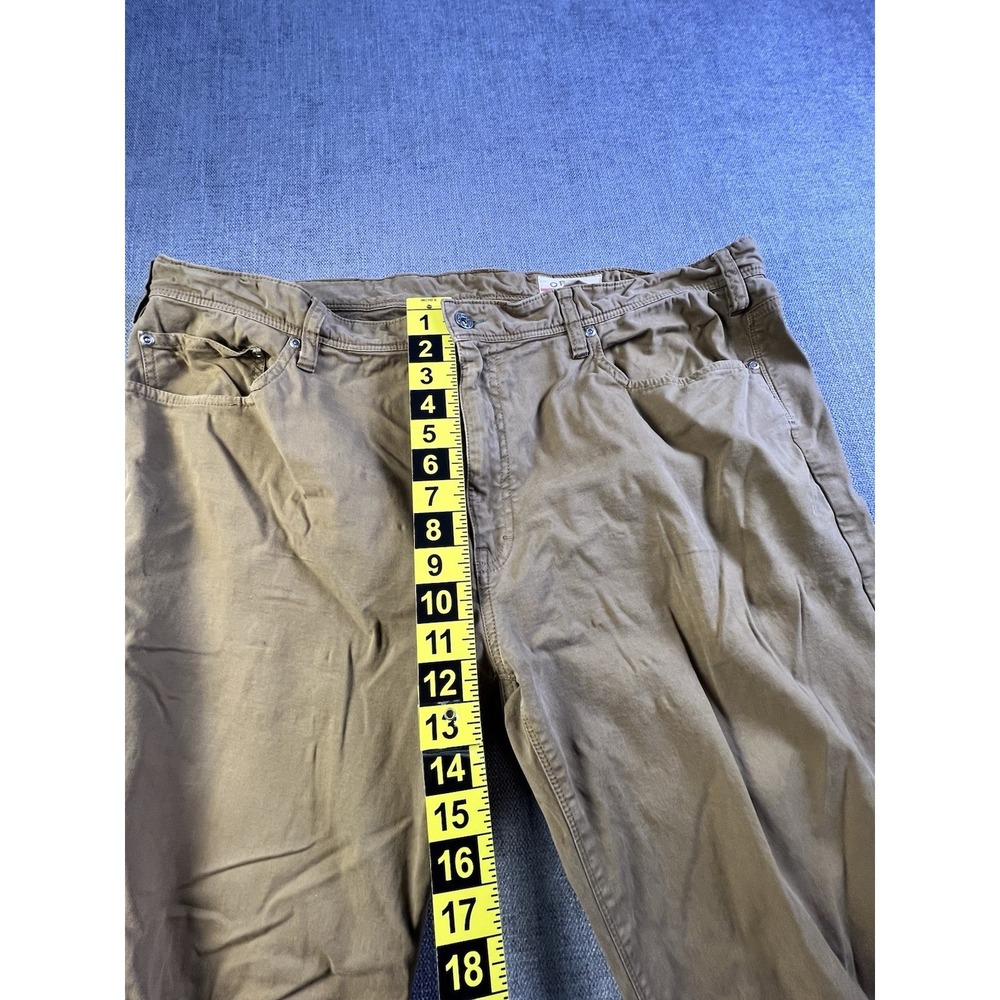 Orvis Pants Men's 40x32 Canvas Chinos Royal Wulff Tan Straight Casual Fishing - Picture 7 of 14
